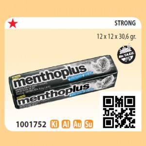 Menthoplus Strong 12 x 12 x 30,6 gr